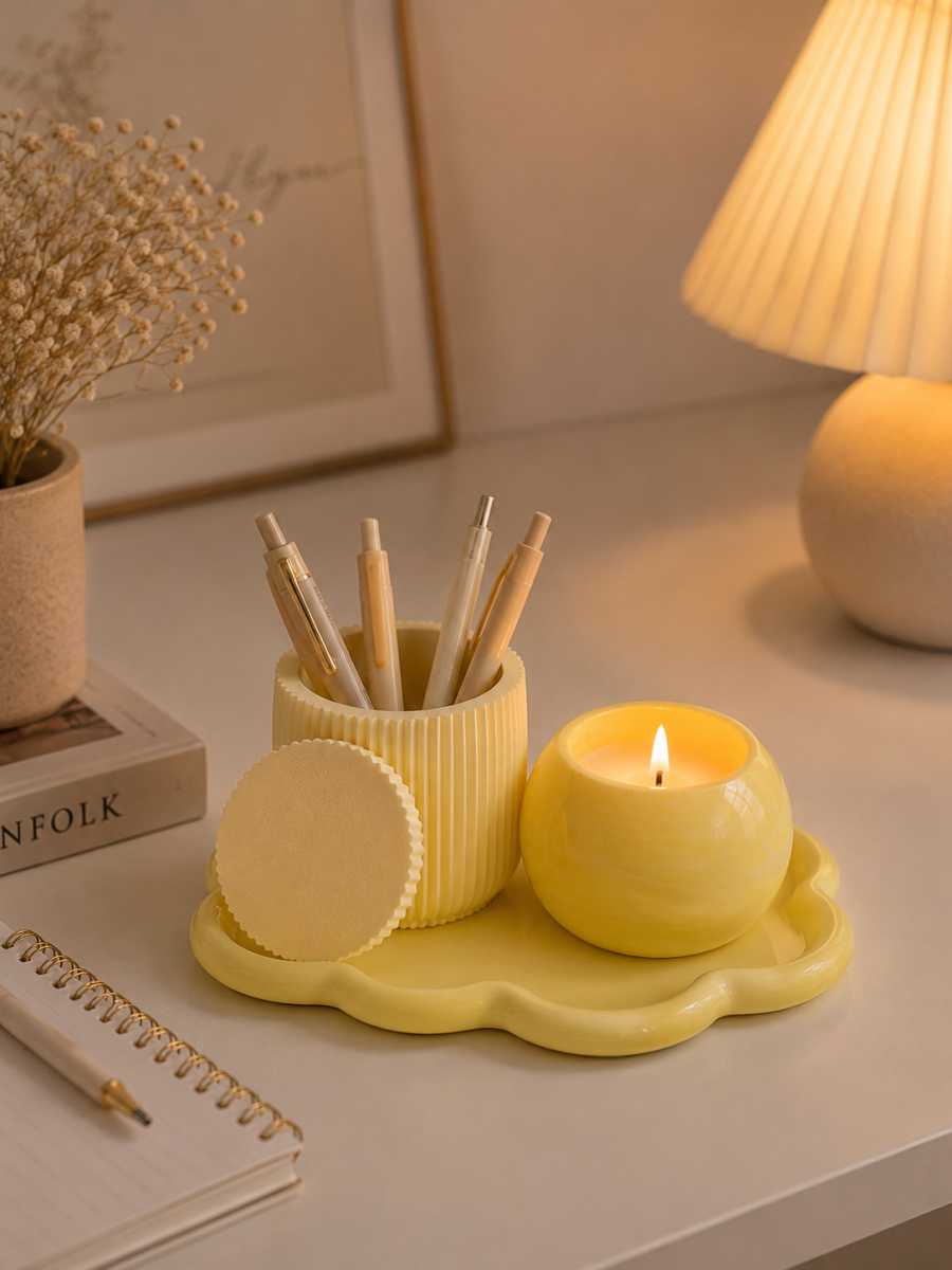 Sunny Desk Organizer Set