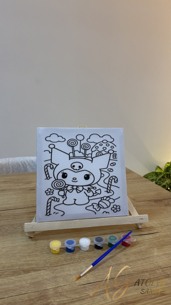 Kuromi Tuval Boyama Seti